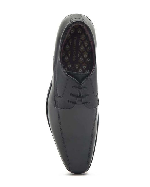 Thomas Crick Black 'Hutton' Formal Shoes Premium Quality Leather Derby Shoe for men