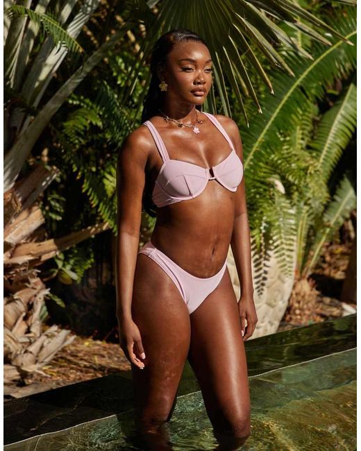 South Beach Green Underwire Bikini Top