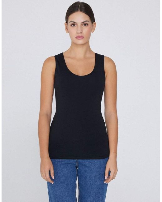 Tezenis Blue Camisole With Wide Straps