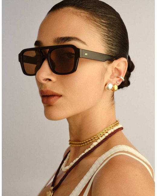 Subzero di Le Specs in Brown