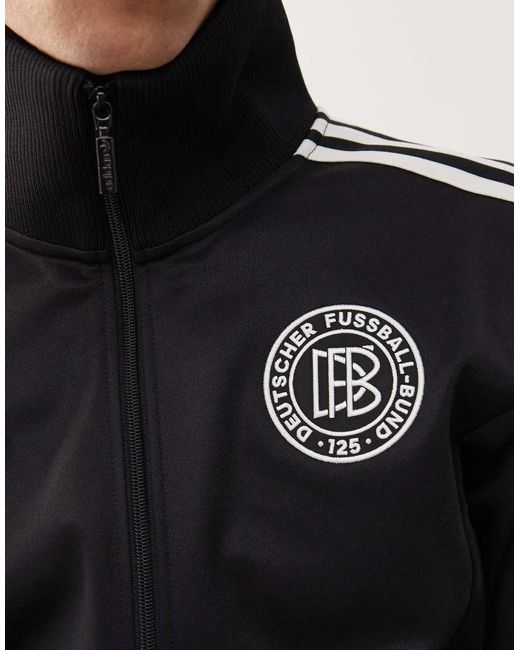 Adidas Originals Black Adidas Football Germany Anniversary Track Top