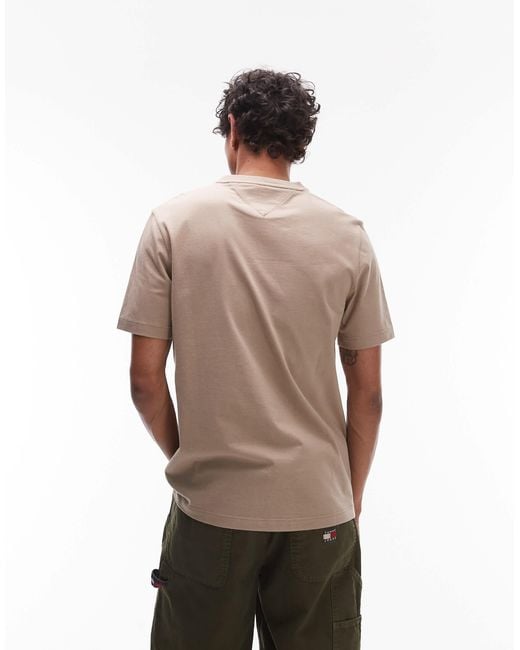 Tommy Hilfiger Natural Essential Pocket T-shirt for men