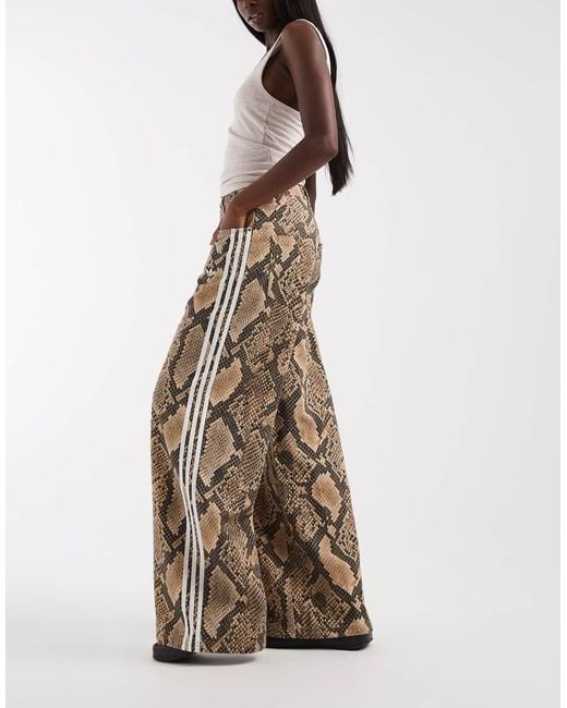 Adidas Originals Natural Loose Fit Jeans