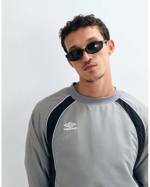 Sudadera Con Paneles Umbro de hombre de color Gray
