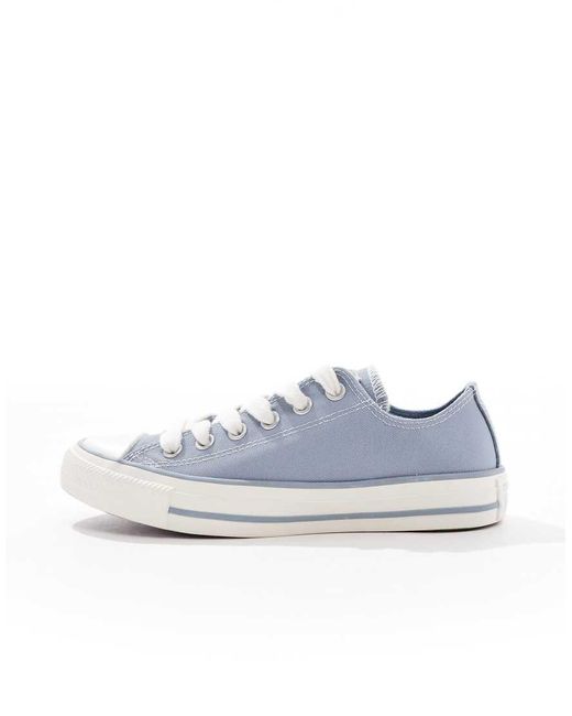 Zapatillas De Deporte Azules Chuck Taylor All Star Ox De Converse de color Blue