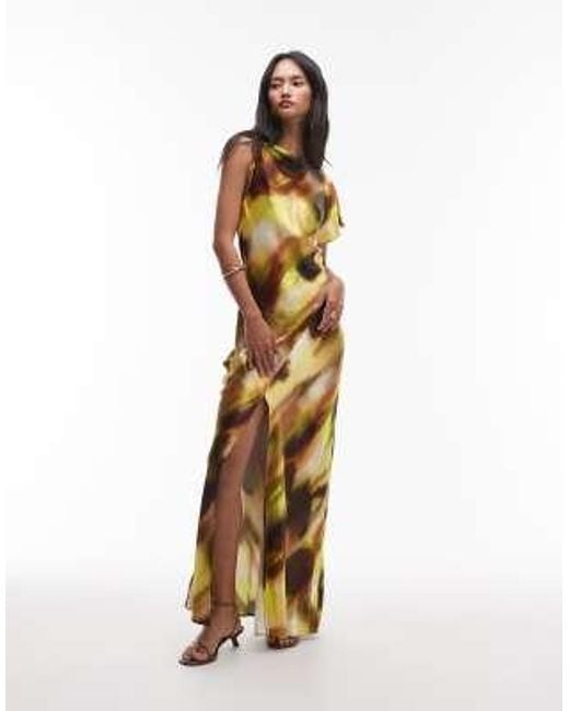 sachin and babi light blue dress Heavy Hearted Satin Maxi Dress