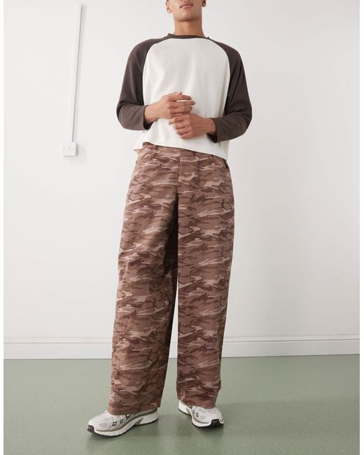 Collusion Green Xl Balloon Trousers for men