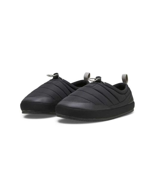 PUMA Black Tuff Padded Plus Slippers