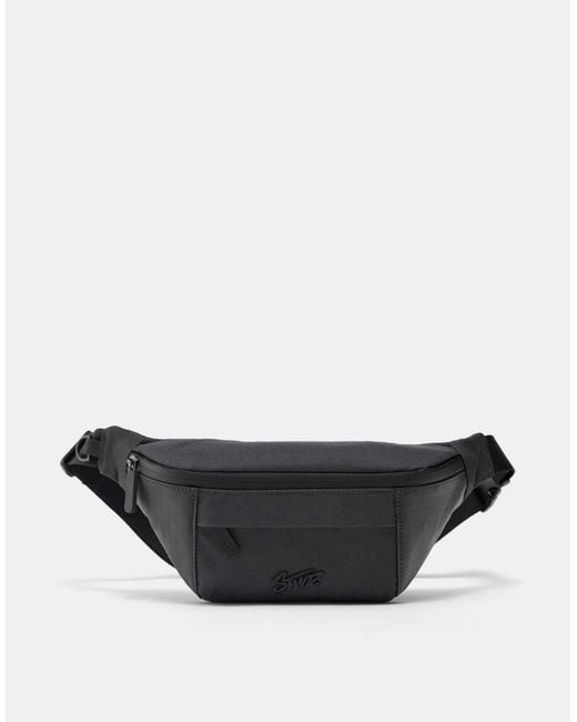 Pull&Bear – stwd – nylon-gürteltasche in Gray für Herren