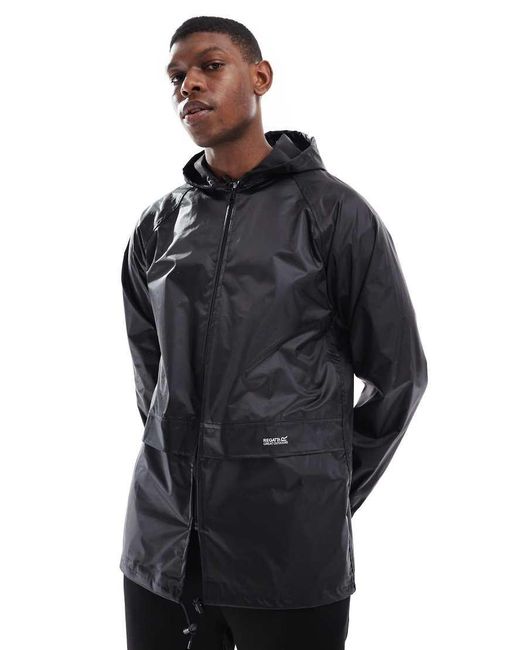 Regatta Black Stormbreak Waterproof Jacket for men