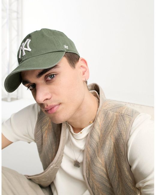 Mlb ny yankees - cappello con visiera chiaro da Uomo di 47 Brand in Verde |  Lyst