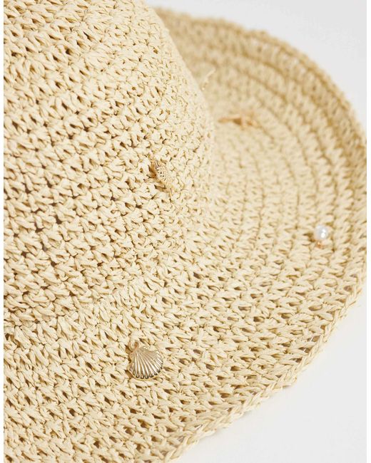 Accessorize Natural – anglerhut aus stroh