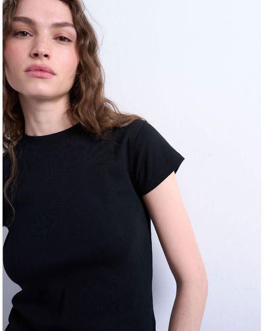 TOPSHOP Black Everyday Tee
