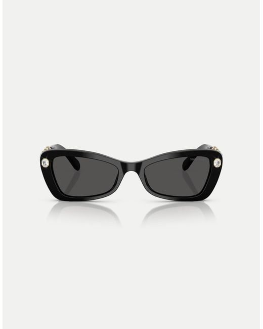 Lunettes Swarovski en coloris Black