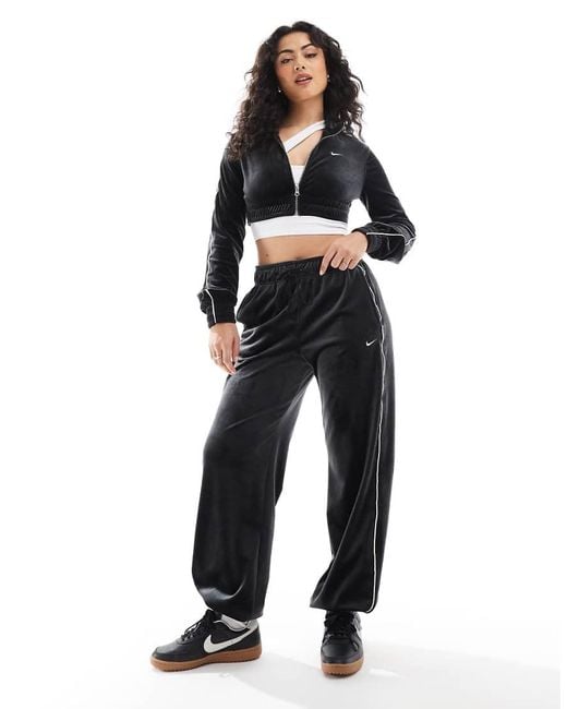 Nike Black Dance Velvet joggers