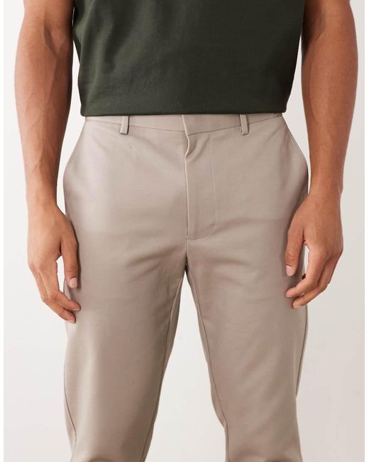 River Island Natural Core Slim Chinos for men