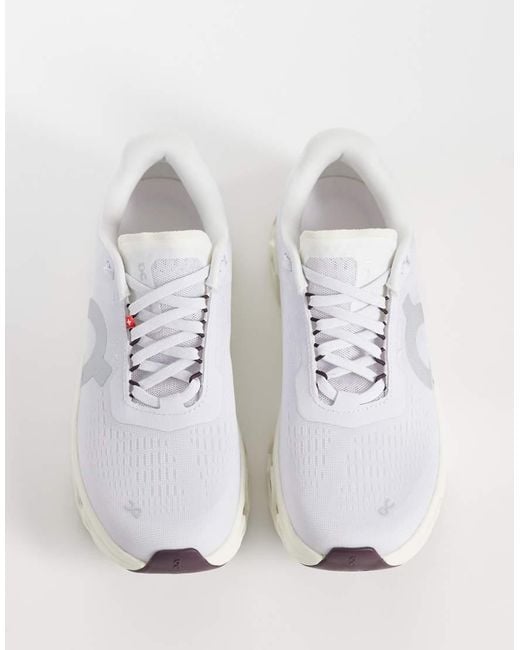 On Shoes White Cloudmster 1 Running Trainers