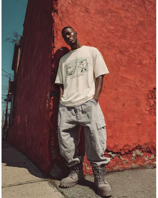PRNT White X Wu-Tang Clan Dream To Make Cream Relaxed Fit T-Shirt