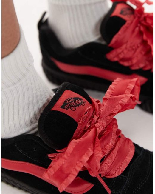 Vans Black Knu Skool Valentines Trainers