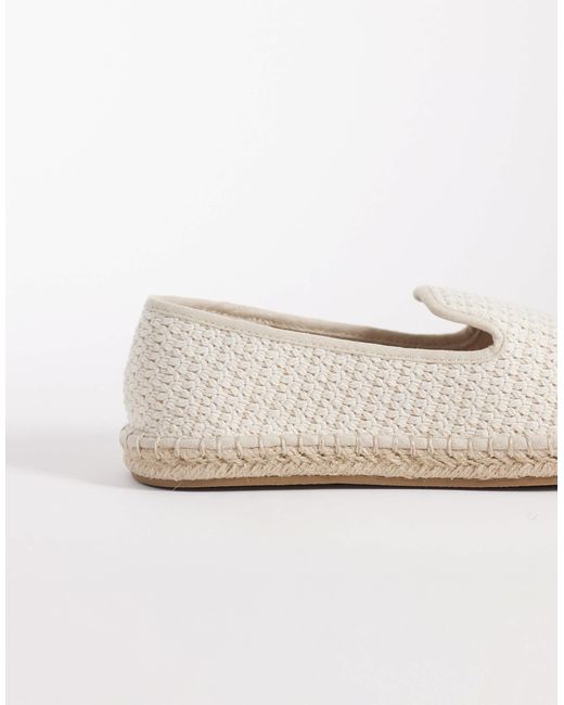 ASOS – espadrilles in Natural für Herren