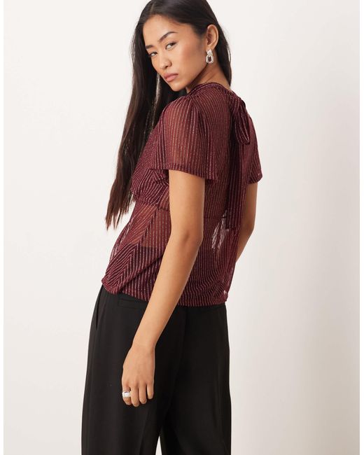 ASOS Red – luftiges netzstoff-oberteil