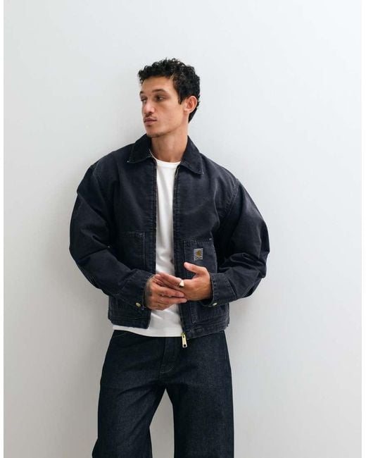 Carhartt Blue Og Arcan Jacket for men
