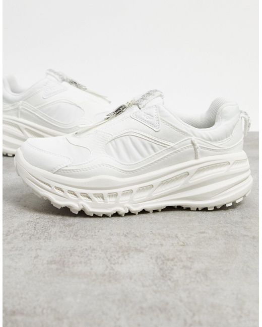 CA805 - Sneakers chunky con zip bianche di Ugg in White