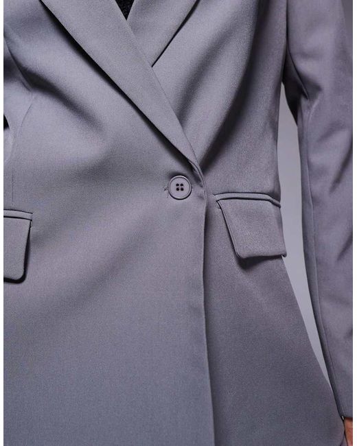 Kaiia Gray Exclusive Tailored Oversized Blazer Co-ord