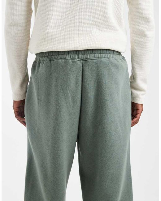 Hollister White baggy joggers for men