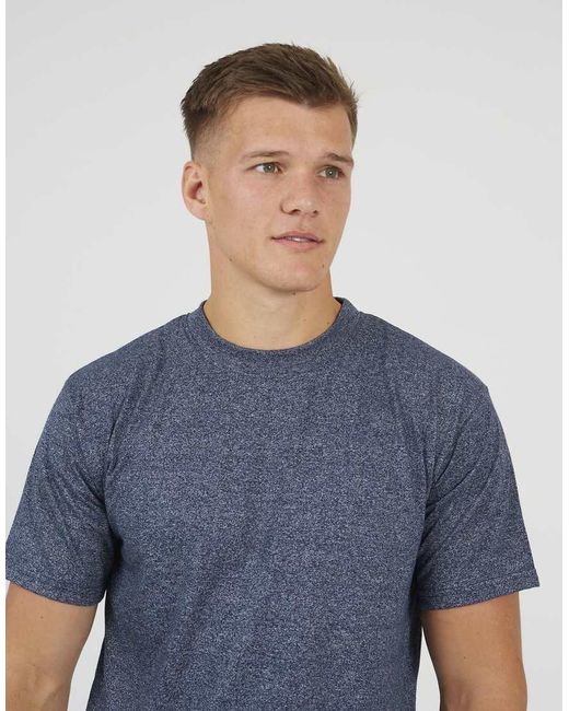 Brave Soul Blue Graphic T-Shirt for men