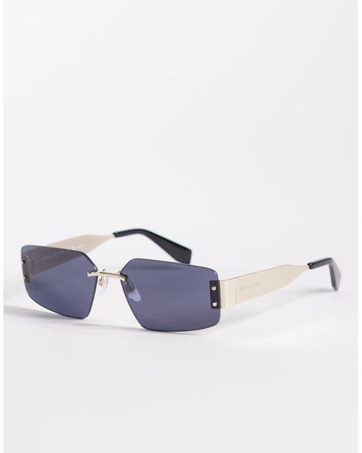 Marc Jacobs Blue Marc Jacobs Square Sunglasses