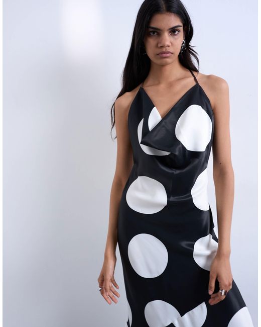 Robe TOPSHOP en coloris White