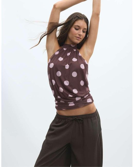Stradivarius White Flowy Sarouel Trousers