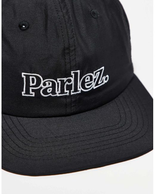 Parlez Black – brade – kappe mit 5-bahnen-design