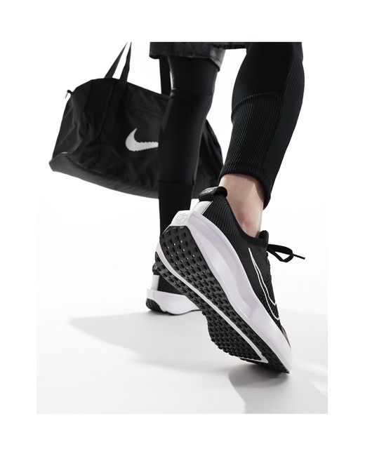 Nike Black Interact Run Sneakers for men
