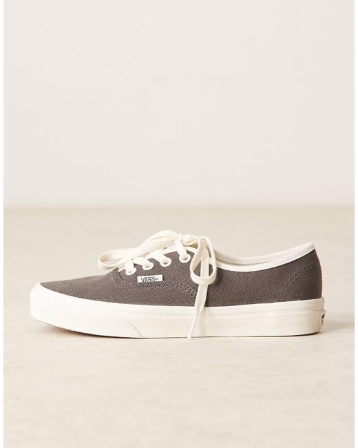 Vans Natural Authentic Linen Trainers