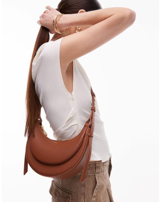 JW PEI Brown Sharon Crossbody Bag