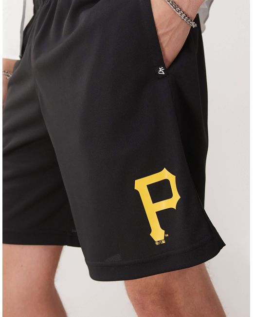 '47 White Pittsburgh Pirates Imprint Logo Shorts for men