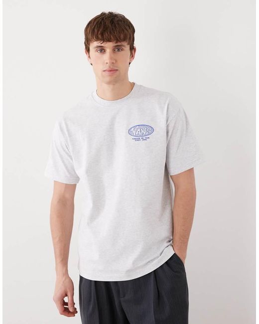 Vans White World Tour Loose Tee for men