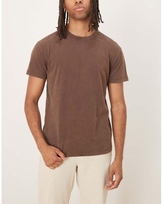 Abercrombie & Fitch Essentials in het Natural voor heren