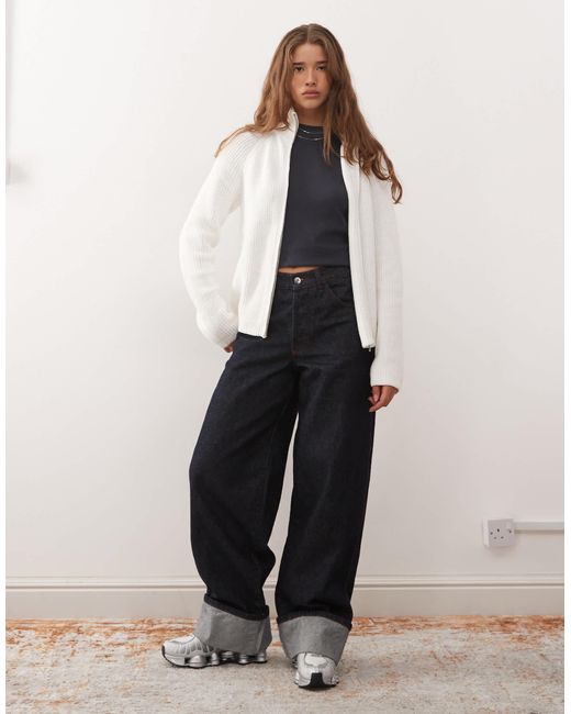 Monki Natural – strickjacke