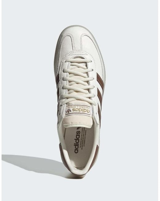 Adidas Originals White Handball Spezial Shoes for men