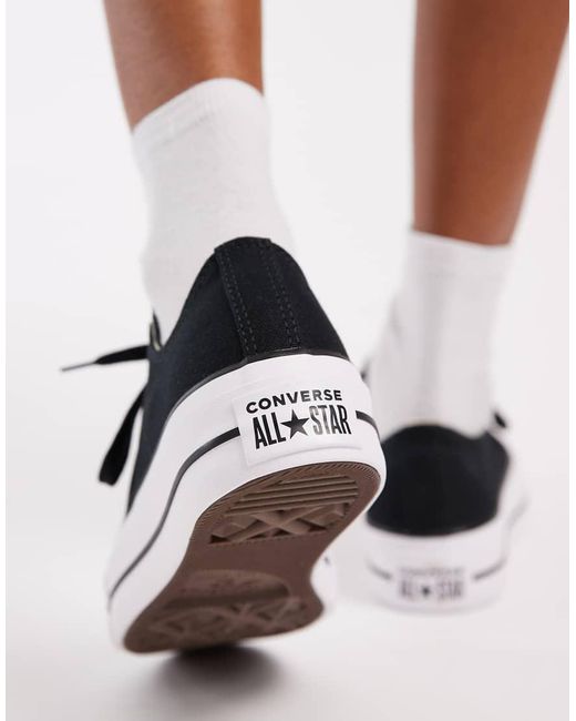 Converse White Chuck Taylor All Star Lift Ox Sneakers