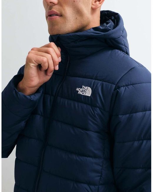 The North Face Blue Aconcagua Hooded Jacket for men