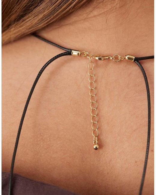 Collana di ASOS in Brown