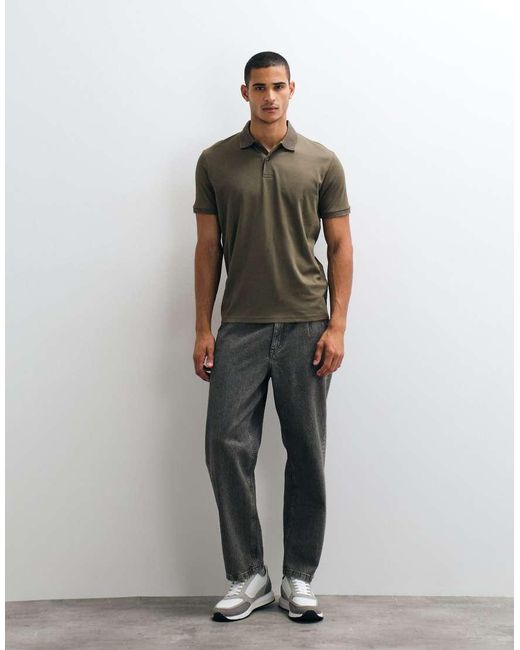 SELECTED Multicolor Short Sleeve Polo for men