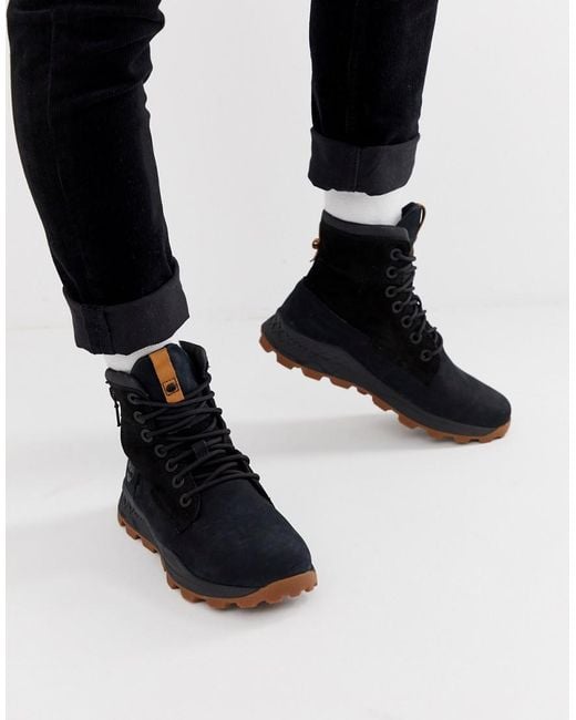 Timberland brooklyn side zip black sale