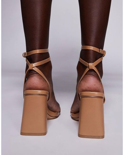 SIMMI Purple Simmi london – bora – riemchen-sandaletten