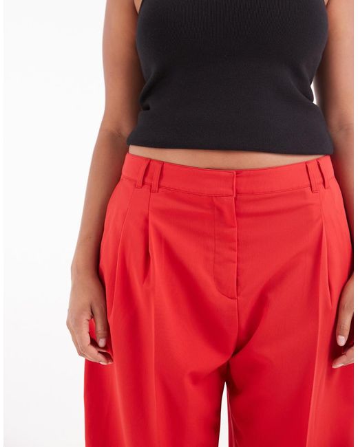 ASOS Curve Tailored Tapered Trousers