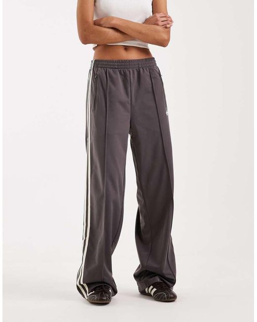 Adidas Originals Gray Firebird Loose Track Pants